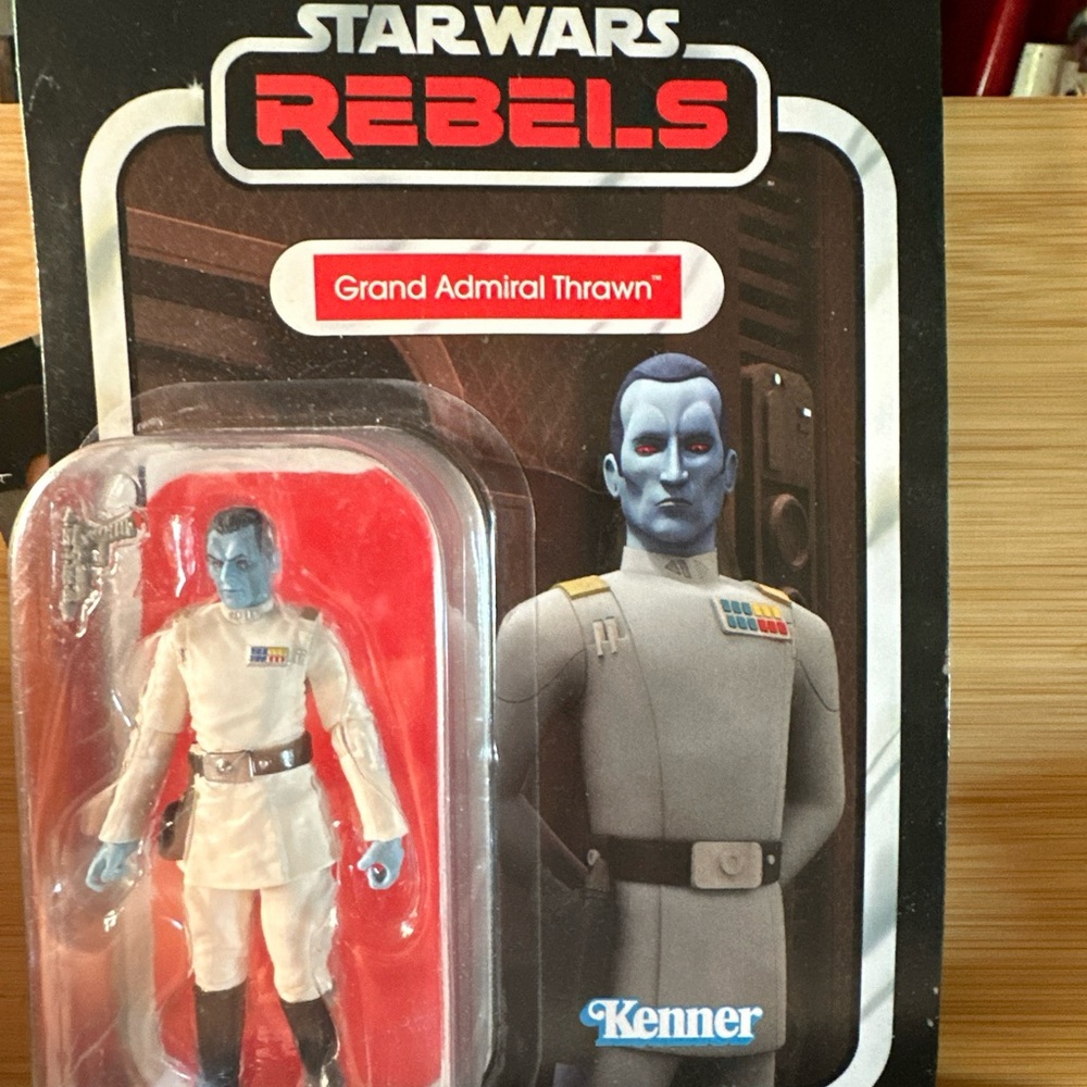 Star Wars Rebels Vintage Collection VC296 Grand Admiral Thrawn 3.75" Figure NIP